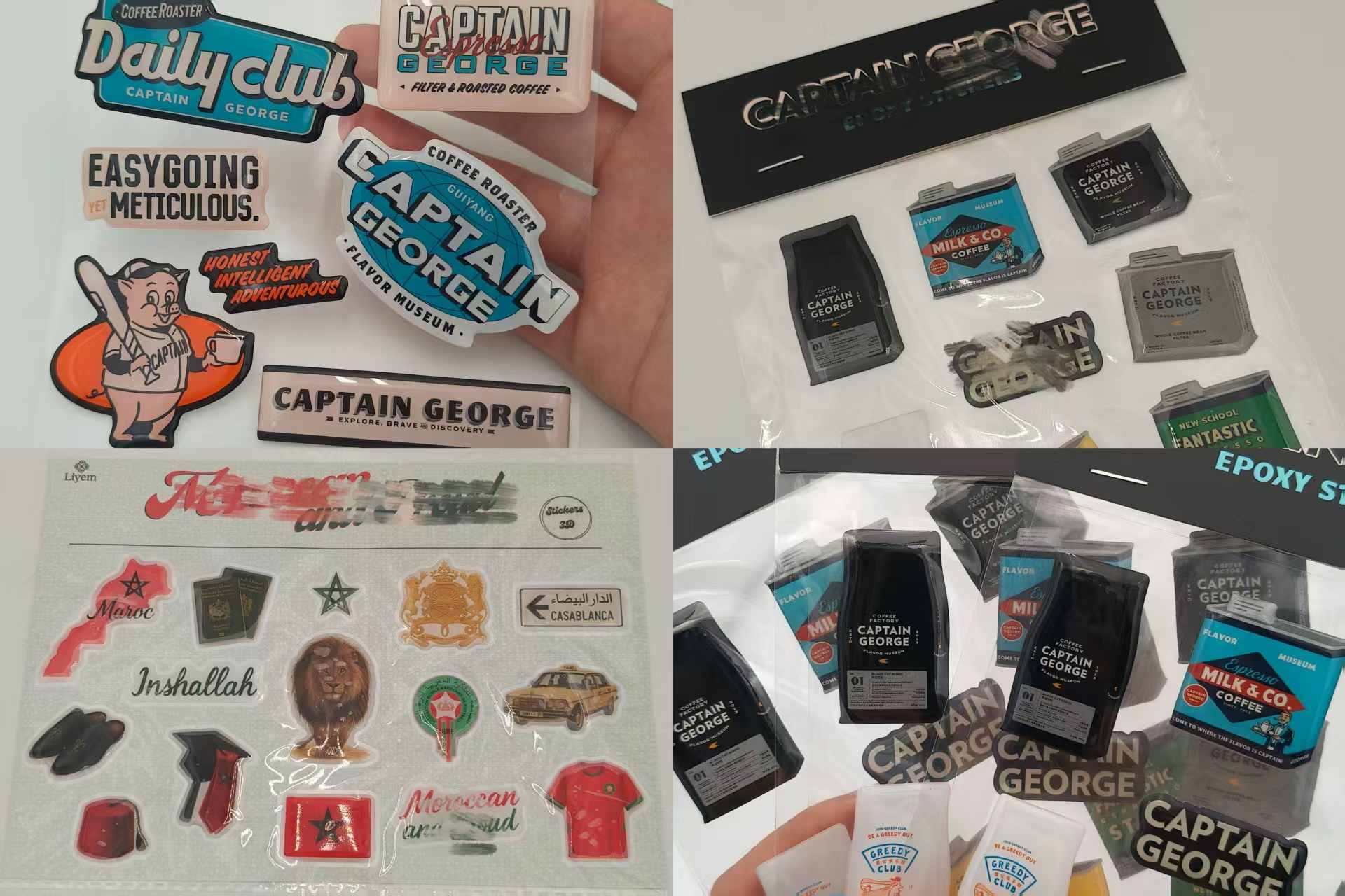 JoJo Pack pertsonalizatutako epoxi eranskailuak