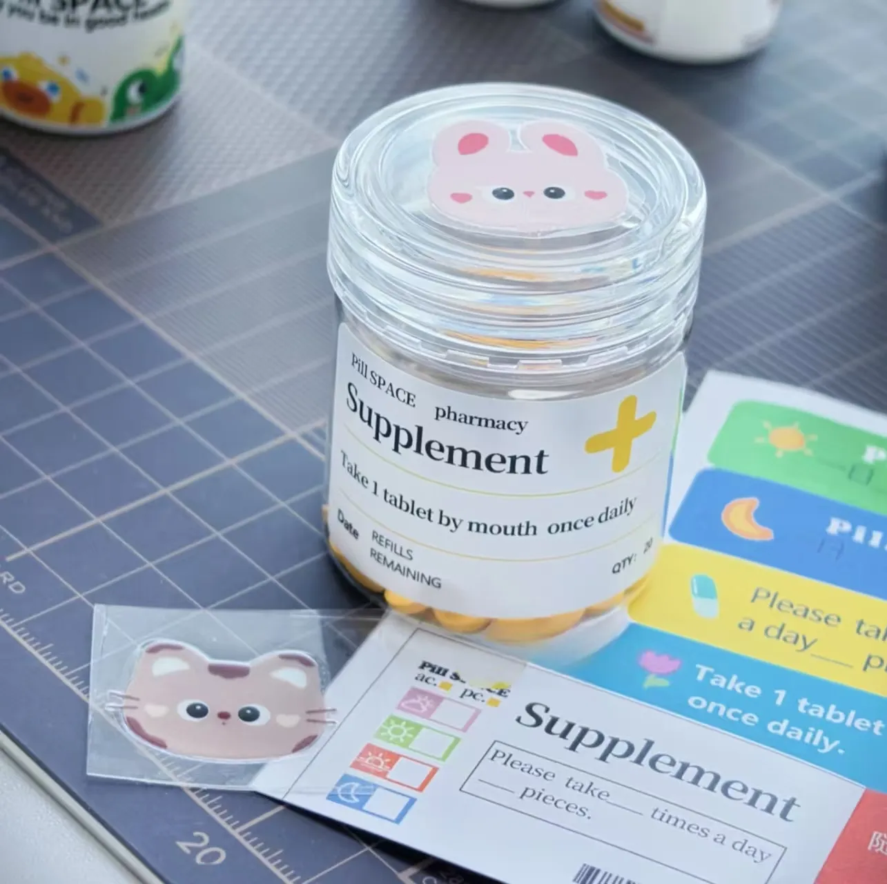 Medikamentuen etiketak