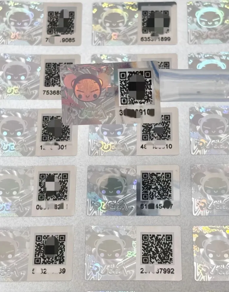 QR kode antiferentzien etiketak